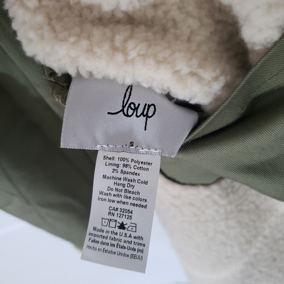 Loup Reversible Phoebe coat size S - Picture 14 of 14